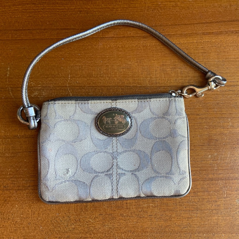 Coach Monogram Wristlet - Picture 3 of 6